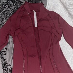 Lululemon Athletica Deep Burgundy Utility Jacket